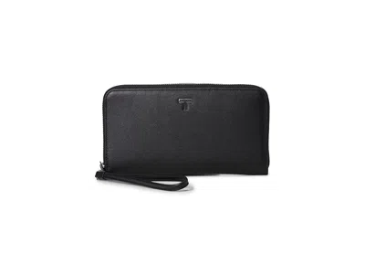 Tumi Travel Wallet (new Style On Bom) Findings Black/gunmetal: One Size