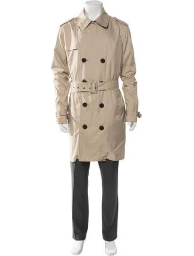 Pre-owned Tumi Trench Coat In Neutral