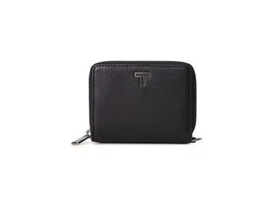 Tumi Tri Fold Zip Around Findings Black/gunmetal: One Size