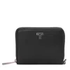 Tumi Trifold Zip Wallet In Black