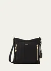 Tumi Tyler Crossbody Bag In Black/gold