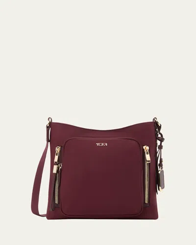 Tumi Tyler Crossbody Bag In Burgundy