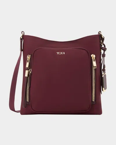 Tumi Tyler Crossbody Bag In Burgundy