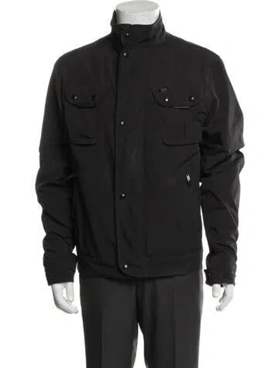 Pre-owned Tumi Utility Jacket In Black