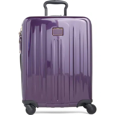 Tumi V4 Collection 22-inch Continental Expandable Spinner Carry-on In Purple