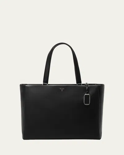 Tumi Vail Large Tote Bag In Black/light Gold