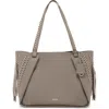 Tumi Valorie Pebbled Leather Tote Bag