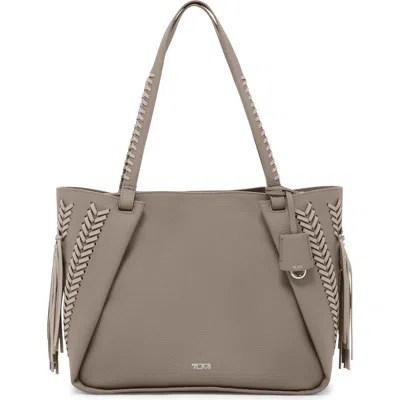 Tumi Valorie Pebbled Leather Tote Bag