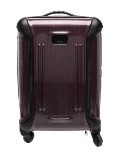 Pre-owned Tumi Vapor Hardshell Rolling Suitcase In Purple