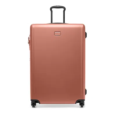 Tumi Ventra Large Expandable Checked Suitcase In Orange