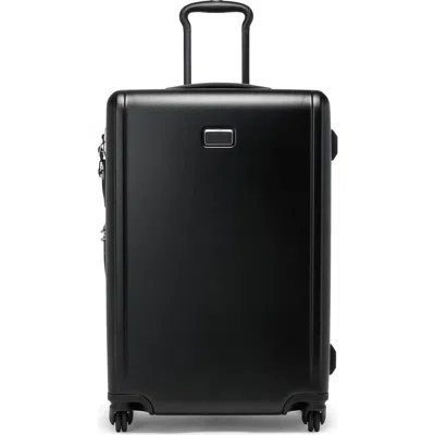 Tumi Ventra Large Expandable Checked Suitcase In Black Texture