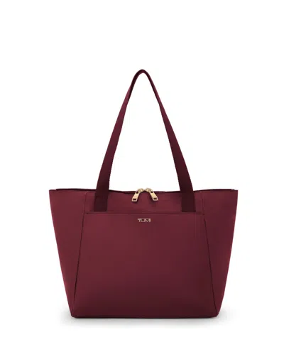 Tumi Voyageur 10" Just In Case Packable Travel Tote, Small In Burgundy