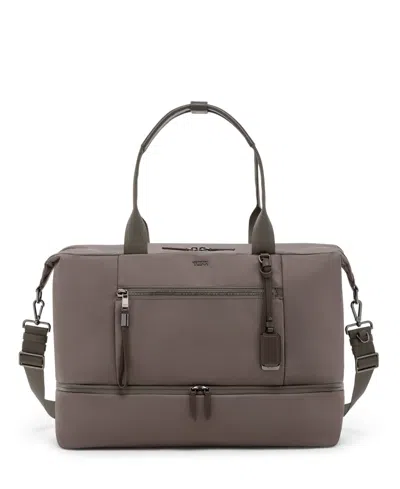 Tumi Voyageur 12.5" Contine Weekender Duffel Bag In Brown