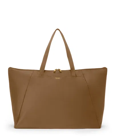 Tumi Voyageur 14" Just In Case Packable Travel Tote In Brown