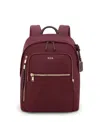Tumi Voyageur 14.5" Halsey Travel Backpack In Burgundy