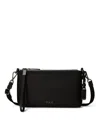 Tumi Voyageur Adela Crossbody In Black,gunmetal