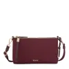 Tumi Voyageur Adela Nylon Crossbody Bag In Burgundy