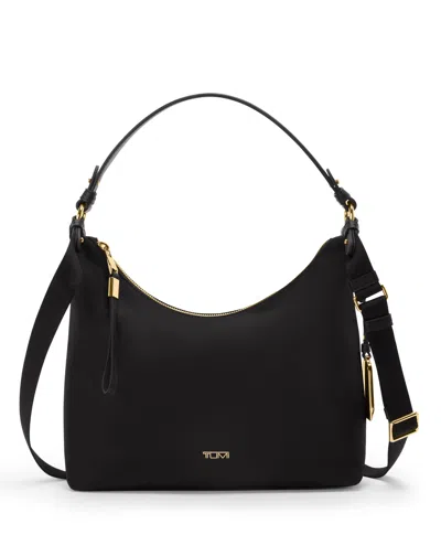 Tumi Voyageur Asbury Shoulder Bag/crossbody In Black/gold