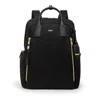 Tumi Atlanta Backpack In Black/gold