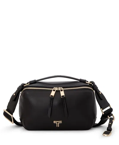 Tumi Voyageur Berlin Crossbody In Black/light Gold