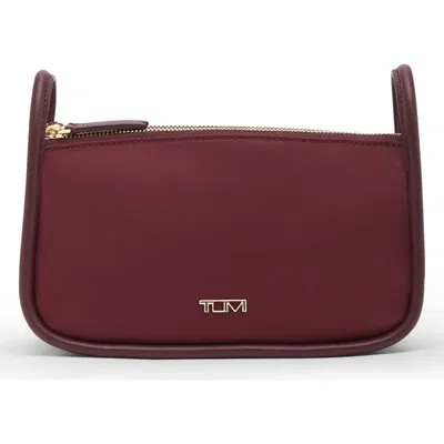 Tumi Voyageur Brenn Small Cosmetic Case In Wine