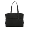 Tumi Voyageur Cam Large Tote In Black/gunmetal