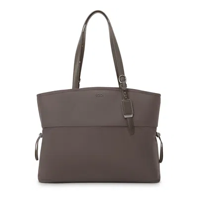 Tumi Voyageur Cam Large Tote In Brown