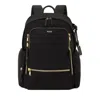 Tumi Voyageur Celina Small Backpack In Black/gold