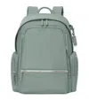 Tumi Celina Logo-plaque Zip-fastening Backpack In Green