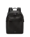Tumi Voyageur Raina Leather Backpack In Black,gunmetal