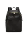 Tumi Voyageur Raina Leather Backpack In Black,light Gold