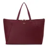 Tumi Voyageur Just In Case Large Zip Tote Bag In Burgundy