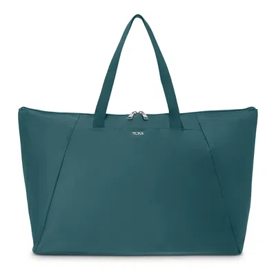 Tumi Voyageur Just In Case Large Zip Tote Bag In Lagoon