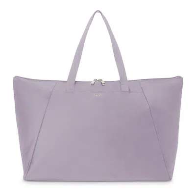 Tumi Voyageur Just In Case Large Zip Tote Bag In Lavender