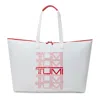 Tumi Voyageur Just In Case Large Zip Tote Bag In White