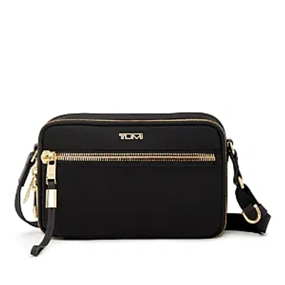 Tumi Voyageur Langley Crossbody Bag In Black/gold