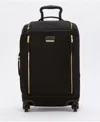 Tumi Leger Continental Expandable Carry On Wheeled Suitcase In Black,gold