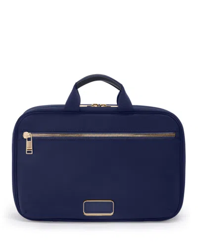 Tumi Voyageur Madeline Cosmetic In Blue