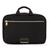 Tumi Voyageur Madeline Cosmetic In Black/gold