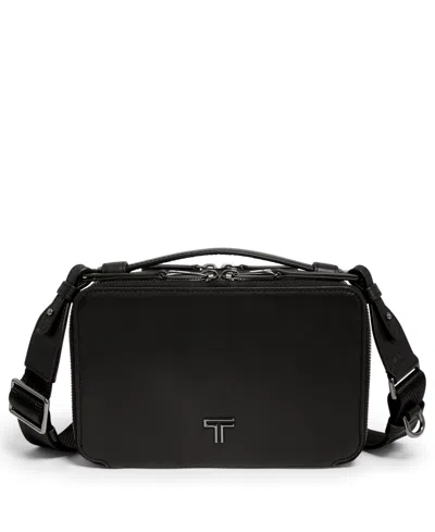 Tumi Voyageur Myla Crossbody In Black,gunmetal