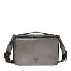 Tumi Voyageur Myla Leather Crossbody In Pewter Metallic