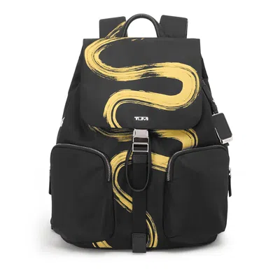 Tumi Voyageur Ramsay Year Of The Snake Backpack In Gold Brush Stroke