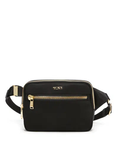 Tumi Voyageur Sedona Crossbody/sling In Black/gold