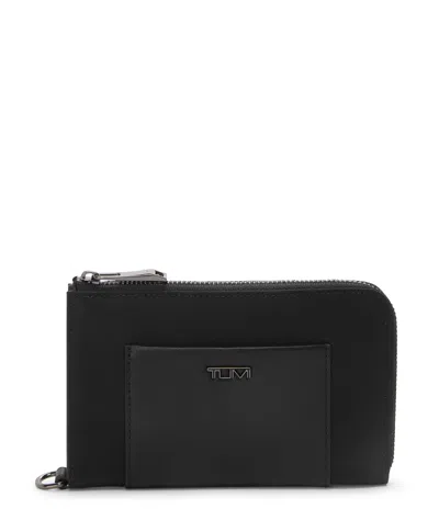 Tumi Voyageur Slg Passport Case In Black/gunmetal