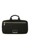 Tumi Voyageur Small Madeline Cosmetic In Black,gold