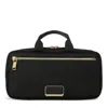 Tumi Small Madeline Nylon Cosmetics Bag In Black/gold