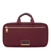 Tumi Voyageur Small Madeline Cosmetic Travel Case In Burgundy