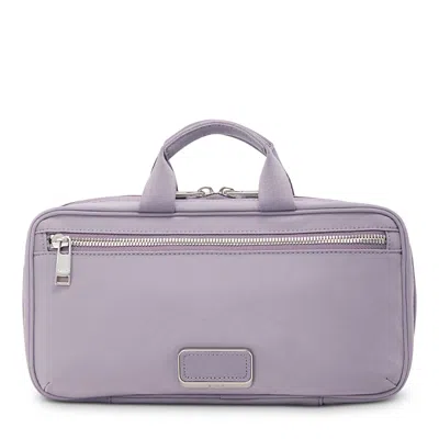 Tumi Voyageur Small Madeline Cosmetic Travel Case In Lavender