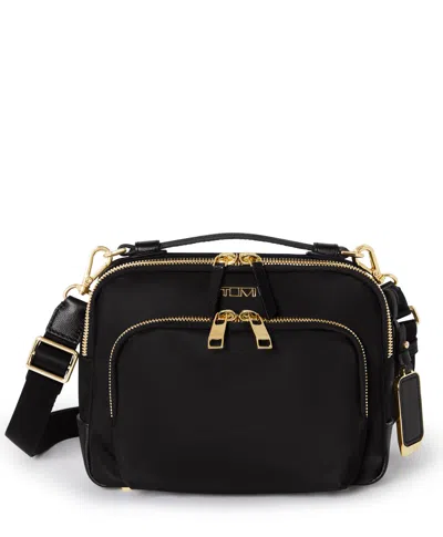 Tumi Voyageur Teghan Crossbody In Black/gold
