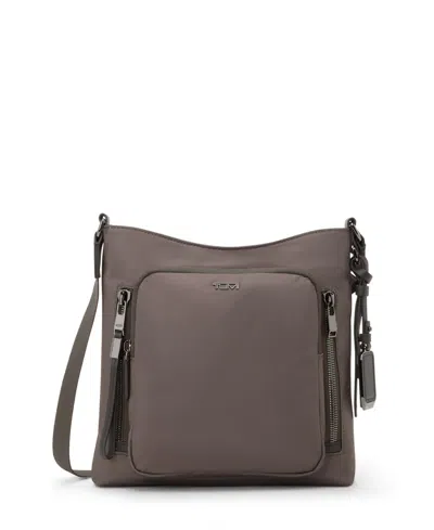 Tumi Voyageur Tyler 10" Crossbody Bag In Brown